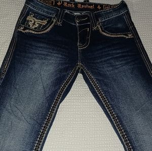 Men ROCK REVIVAL JEANS Straigtht Fenney 29x32